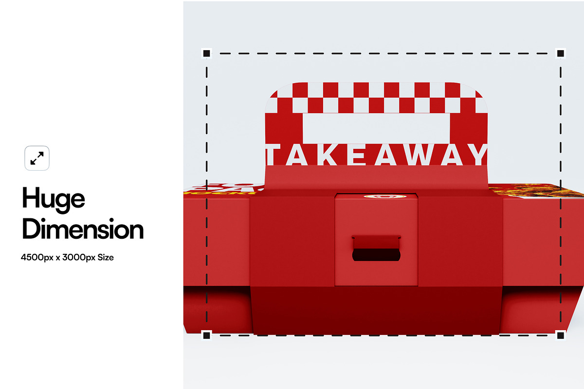 Takeaway Food Packaging Mockup, a Packaging Mockup by SLAB! Design (Photo 2 of 7)