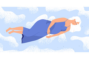 Pregnancy and maternity concept, a Person Illustration by Good Studio