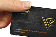 Business Card in a Hand Mockup, an Advertising Mockup by Green Art (Thumbnail 4 of 4)