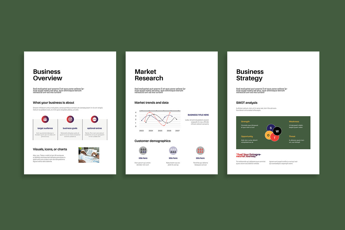 Business eBook Design Template preview 4