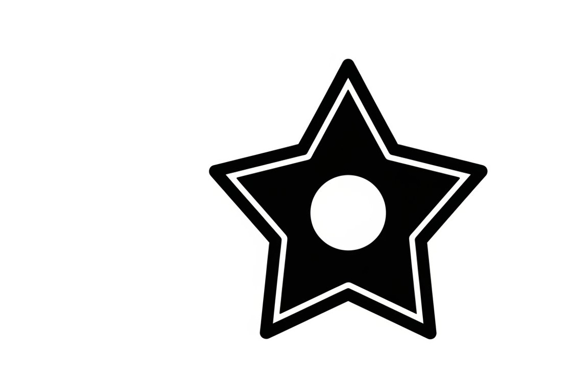 Modern star icon vector logo design, an Illustration by Amazin_art (Photo 12 of 21)