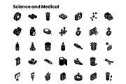 2000+ Isometric Icons Set, an Outline Icon by Brickclay (Thumbnail 33 of 37)