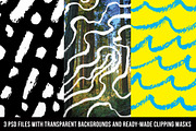 3 Inky Backgrounds, a Texture Graphic by Joseph Melancon (Thumbnail 2 of 5)
