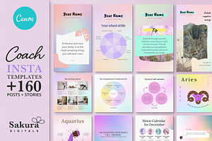 Instagram Bundle Templates: Gradient