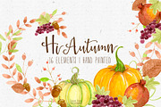 watercolor fall autumn, a Seasonal Illustration by Autumn Breeze (Thumbnail 3 of 3)