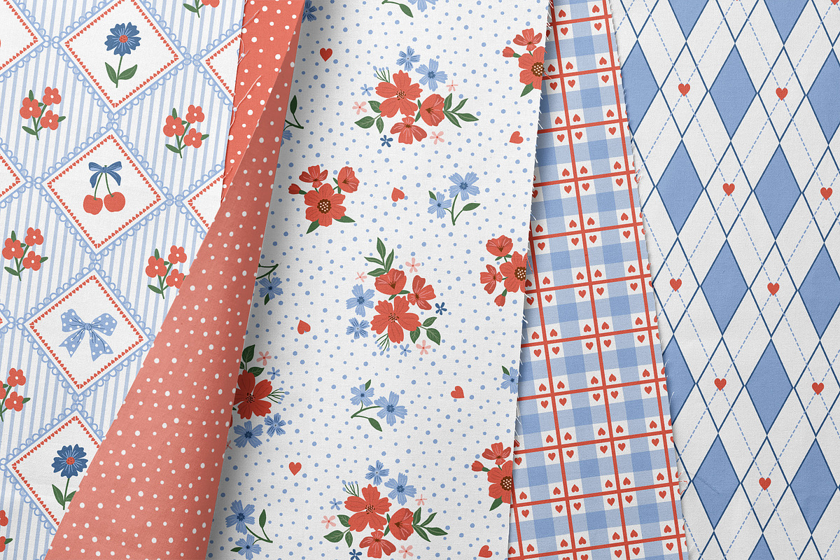 Heirloom Hearts - Seamless Pattern, a Pattern Graphic by Essentially Nomadic (Photo 9 of 13)
