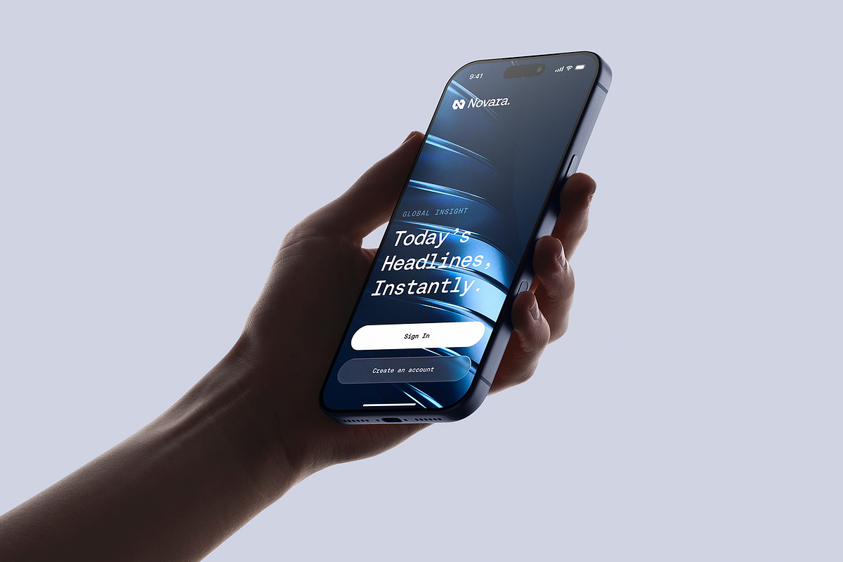 24 iPhone 17 Pro in Hand Mockups, an iPhone Mockup by Asylab (Photo 26 of 107)