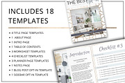 Lead Magnet Templates Canva InDesign, a Magazine Template by Lady Boss Studio (Thumbnail 2 of 9)