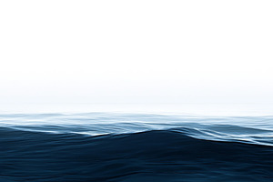 Tranquil Ocean Horizon with Minimalist Design, an Abstract Photo by Natalia Klenova's Shop