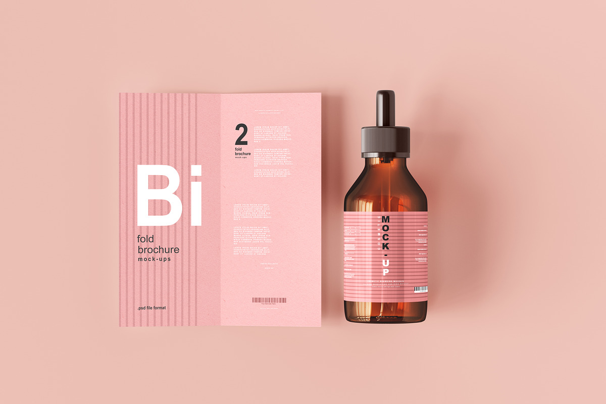 250+ Cosmetic Branding Mockup Bundle, a Cups & Container Mockup by pmvch (Photo 253 of 273)