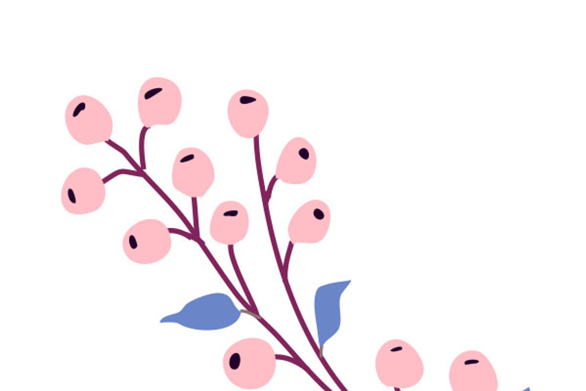 Flowers Clip Art 19 Illustrations, an Illustration by Karen Fields Design (Photo 4 of 4)