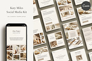 Katy Miles Social Media Kit, a Social Media Template by Ruben Stom (Thumbnail 1 of 20)