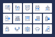 120 Digital Business Line Icons, an Outline Icon by Vectors Market (Thumbnail 8 of 10)