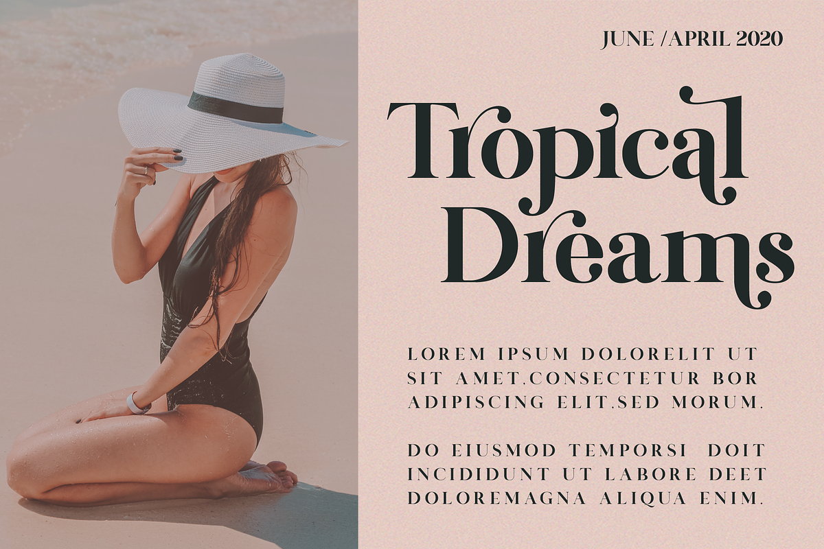 Dolge Serif Font-Modern/Vintage Font, a Serif Font by GlitzyGrapix (Photo 13 of 15)