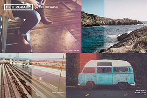 ColorWash Faded Photoshop Actions