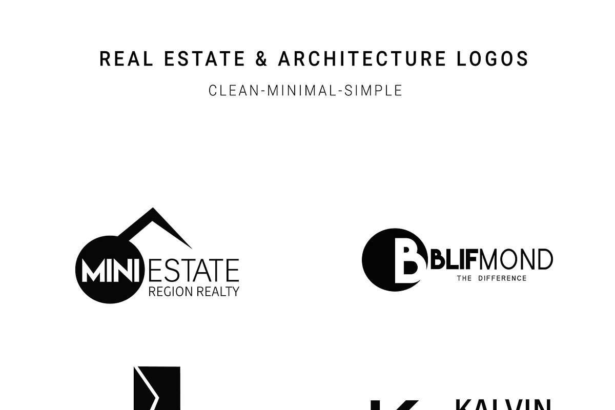 Real Estate & Architecture Logos, a Branding & Logo Template by AN Productions (Photo 20 of 33)