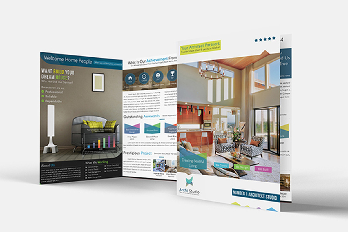 Archiz Architecture Studio Brochure, a Brochure Template by Affantjie Photowork (Photo 3 of 5)