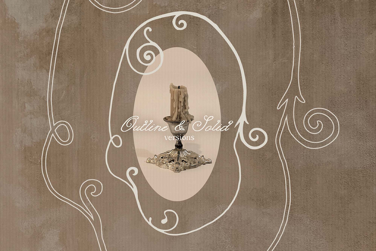 Flourish – Vintage Ornamental Frames, an Object Graphic by DigARTbyHavroshka (Photo 5 of 12)