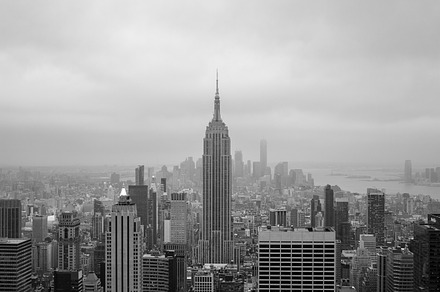 Black and white photo of Manhattan, an Architecture Photo by Andriy Photography