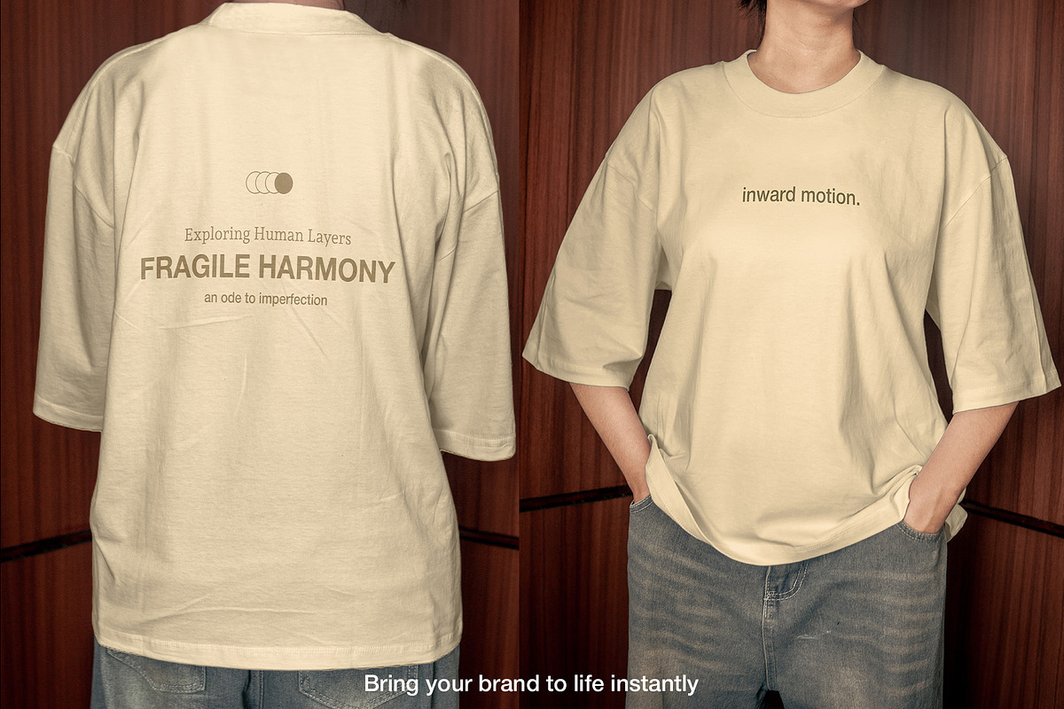 Boxy T-Shirt Mockup w/ Model, a Shirt Mockup by Mocktopia (Photo 10 of 10)
