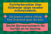 Experiflare, a Sans Serif Font by graphicook (Thumbnail 6 of 10)