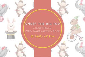 Under the Big Top Activity Book