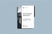 A4 Folder Mockup, an Advertising Mockup by Pikachudesign (Thumbnail 3 of 5)
