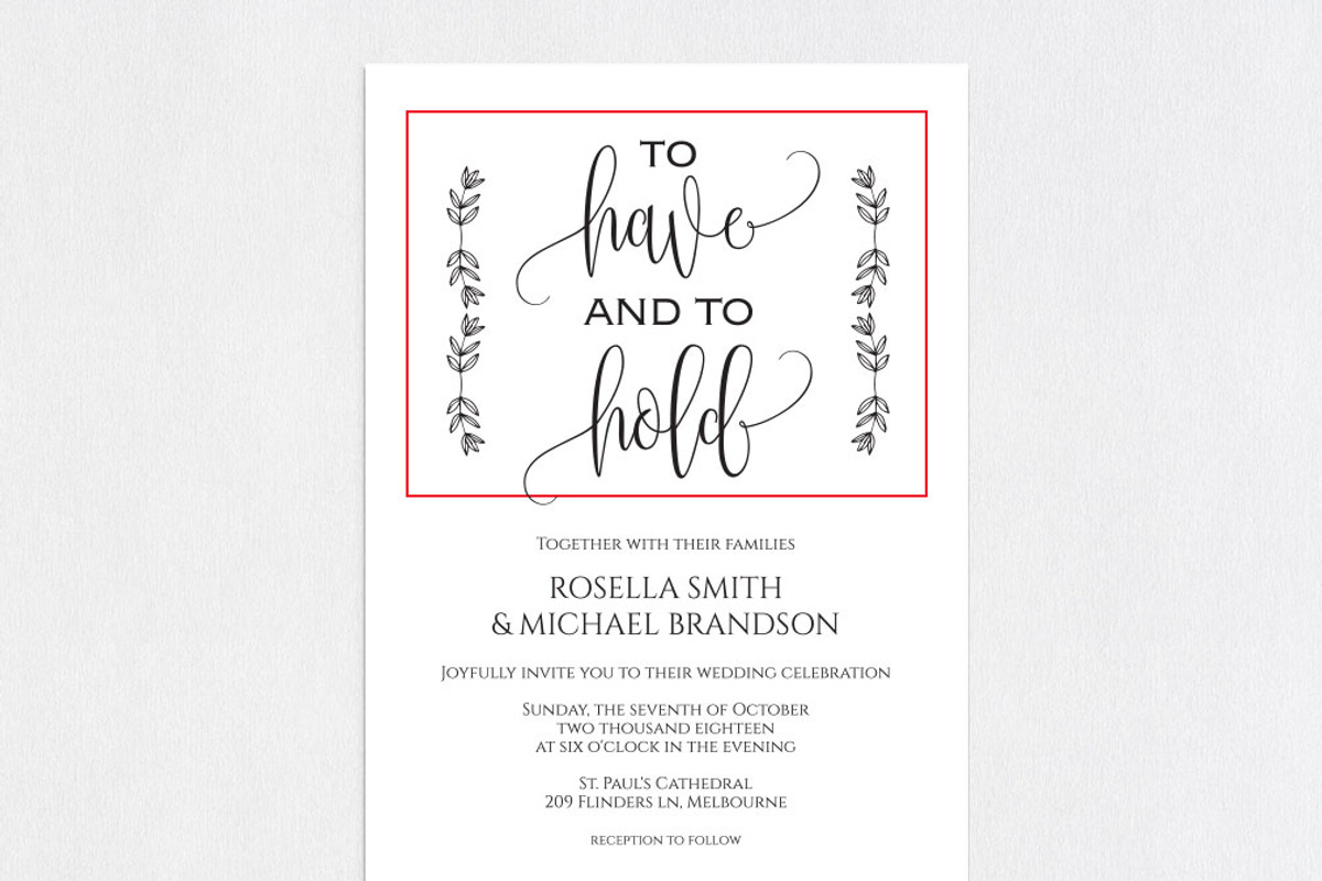 Invitation Template SHR431, an Invitation Template by Shafura_Wedding (Photo 5 of 5)