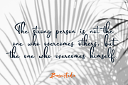 Bostanic Millague Handwritten Font, a Script Font by Basnistudio (Thumbnail 9 of 10)