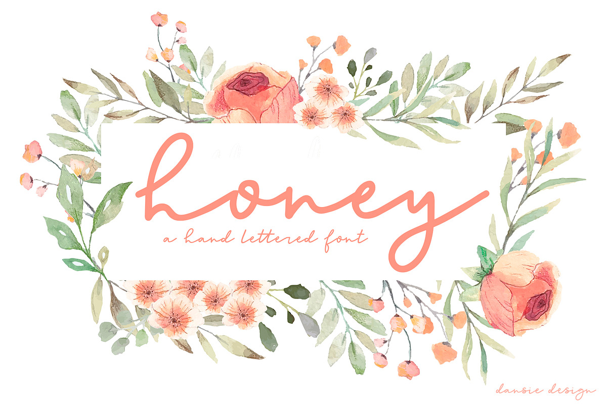 Honey Script Font