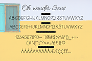 Oh Wonder Font + Bonus Font & Logos, a Script Font by theinkaffair (Thumbnail 9 of 9)