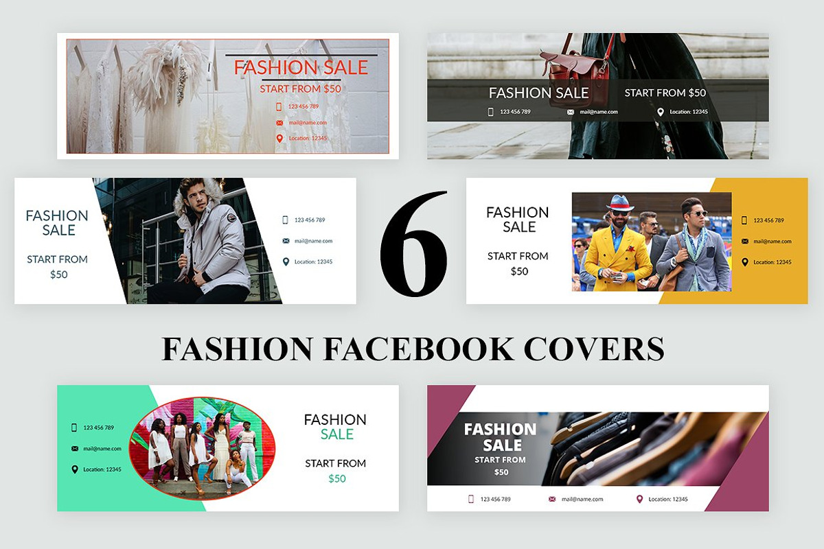 666 Facebook Covers Templates, a Social Media Template by UNIK Agency (Photo 7 of 69)