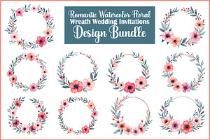 floral wreath, watercolor flowers,, a Graphic by Creativeshirt