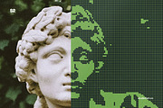LCD Machine - Retro Display Effect, a Texture Graphic by Studio 2am (Thumbnail 2 of 7)