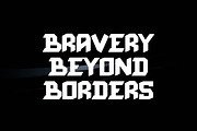 Cease Fire Bold Display, a Sans Serif Font by Gumrega Studio (Thumbnail 3 of 7)