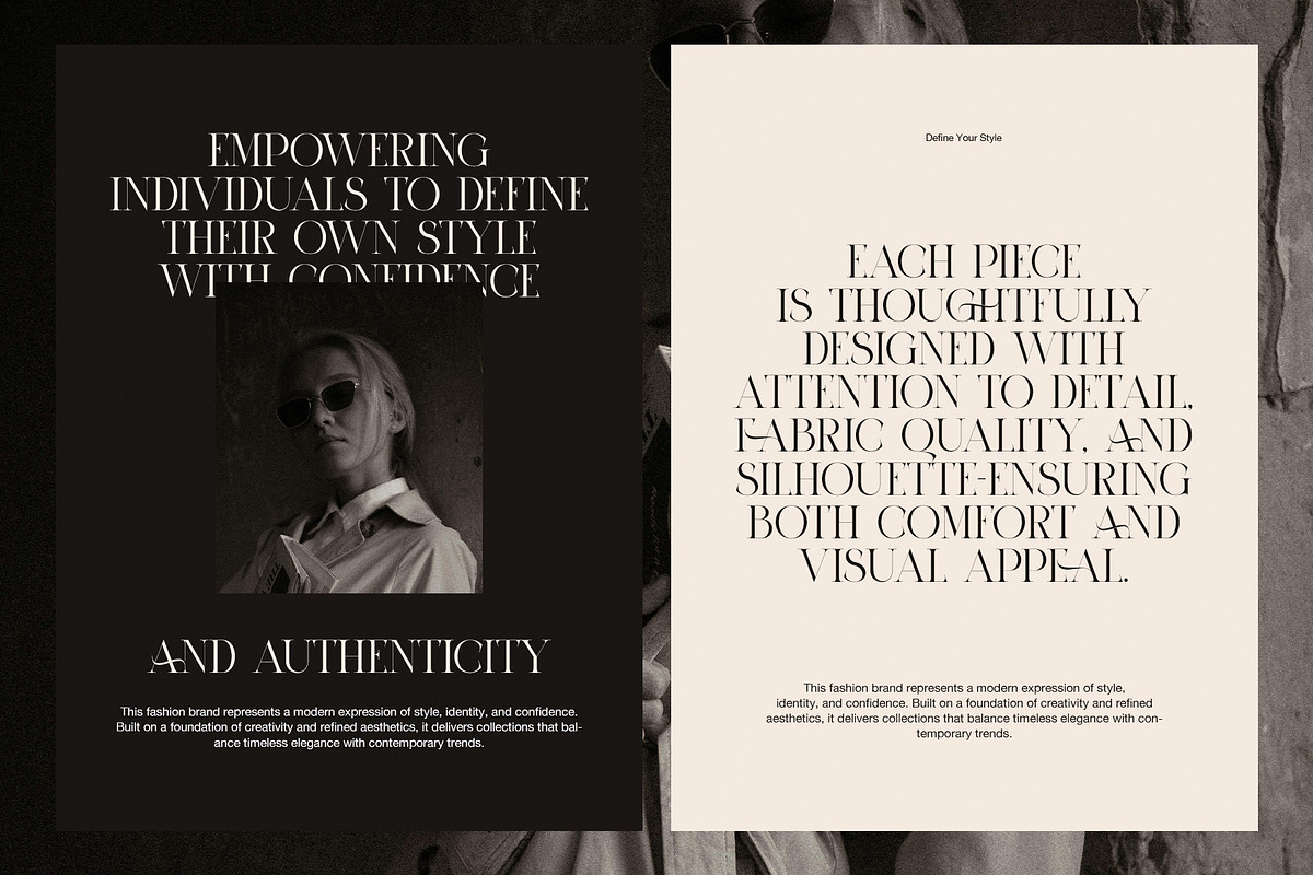 Brand Elegant Serif Font, a Serif Font by Graphicxell (Photo 4 of 8)
