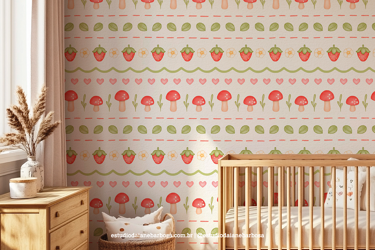 Strawberry - Cliparts Set, an Illustration by Estudio Daiane Barbosa (Photo 10 of 10)