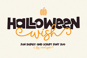 Halloween Wish Cute Fun Font Duo, a Handwritten Font by Airotype (Thumbnail 1 of 13)