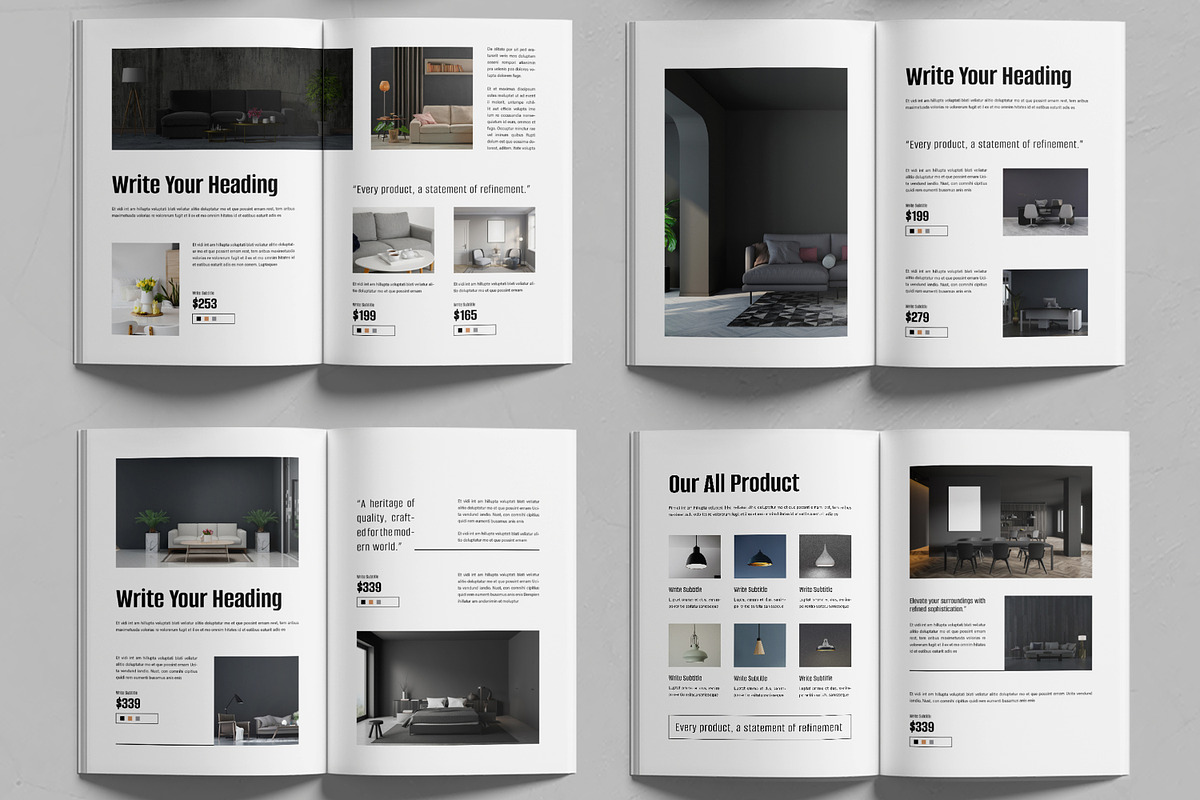 Product Catalog Template, a Brochure Template by MightyDesign (Photo 2 of 6)