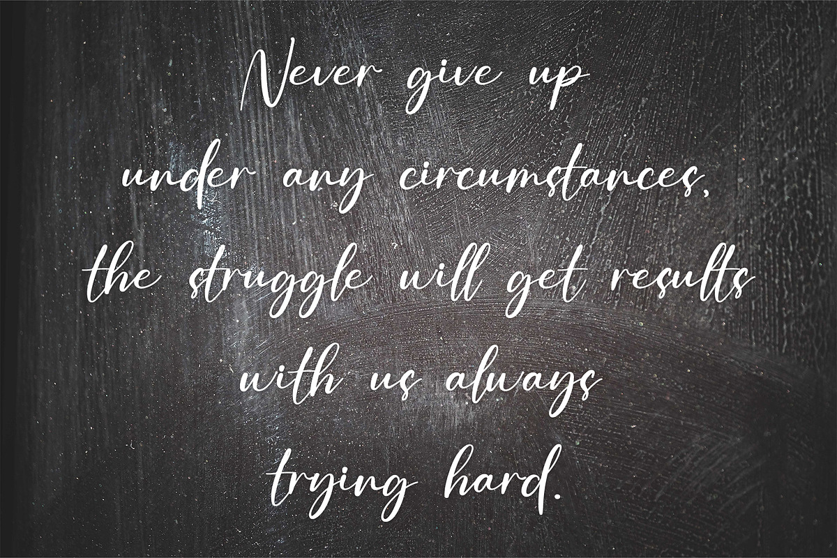 Calligraphy, a Sans Serif Font by FreshTypeINK (Photo 5 of 7)