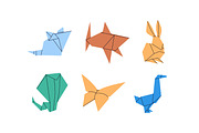 Origami animals set + patterns, an Animal Illustration by PaperTrident (Thumbnail 3 of 7)