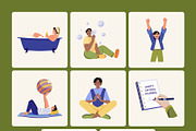 Mental Health Illustration Set, a Healthcare Illustration by Creative Stall (Thumbnail 9 of 9)