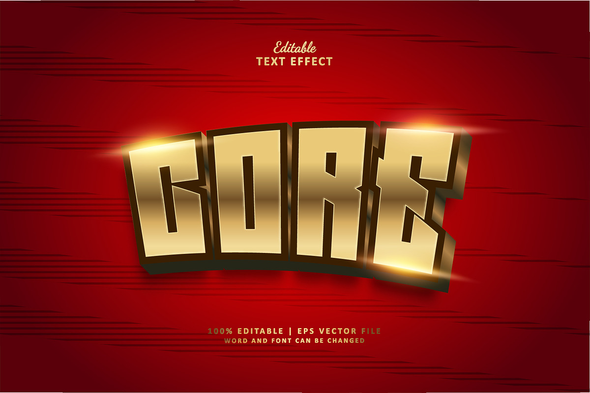 Text Effect Core, a Layer Style Add-On by Navy Graphic (Photo 1 of 2)