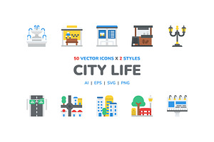 City Life Icon Pack