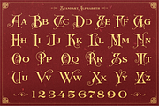 AM Rosnely (Disc 20%), a Serif Font by Akarmati (Thumbnail 2 of 10)