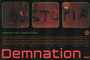 Bestan - Futuristic Display Fonts, a Font by Konstantine Studio (Thumbnail 7 of 8)