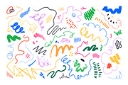 Abstract, doodle scribbles set, a Decorative Illustration by Good Studio (Thumbnail 3 of 5)