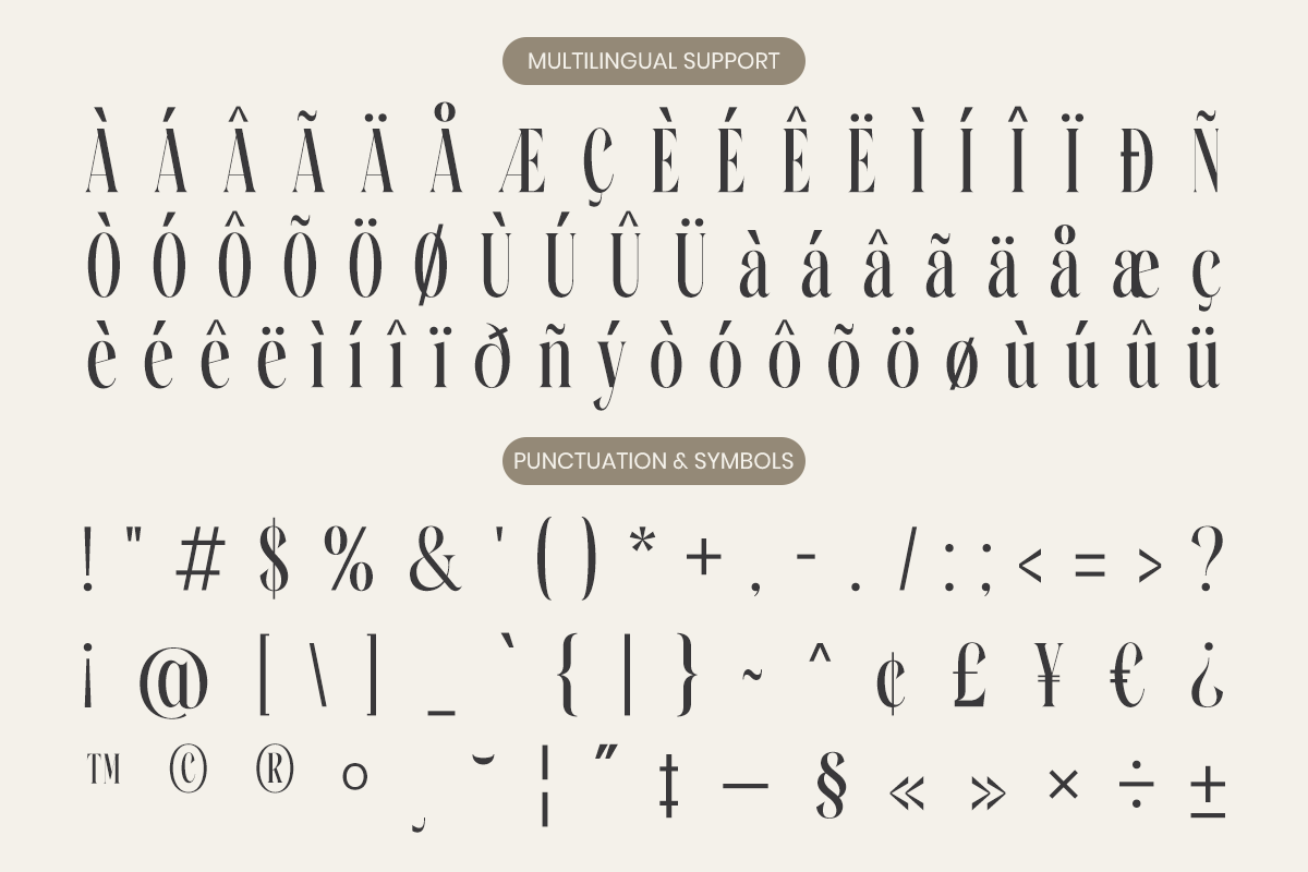 Elegant Condensed Serif - Mafesta, a Serif Font by Say Studio (Photo 10 of 10)