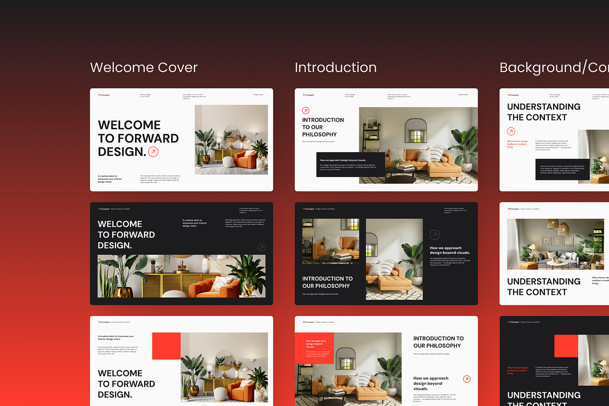 Furniture and Interior Presentation, a Presentation Template by SLAB! Design (Photo 6 of 9)