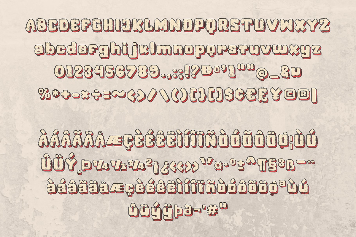 Scrappy, a Sans Serif Font by LetterStock (Photo 4 of 5)